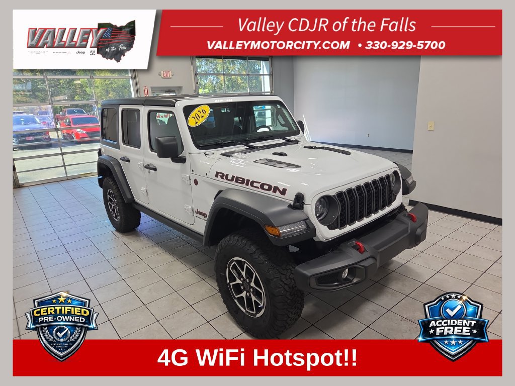 Used 2026 Jeep Wrangler Unlimited Rubicon AWD/4WD 360° Tour
