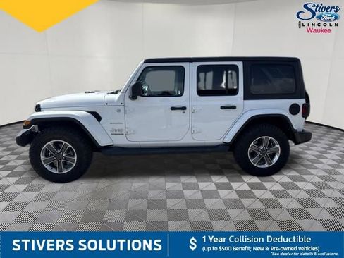 Used 2021 Jeep Wrangler Unlimited Sahara AWD/4WD image 11