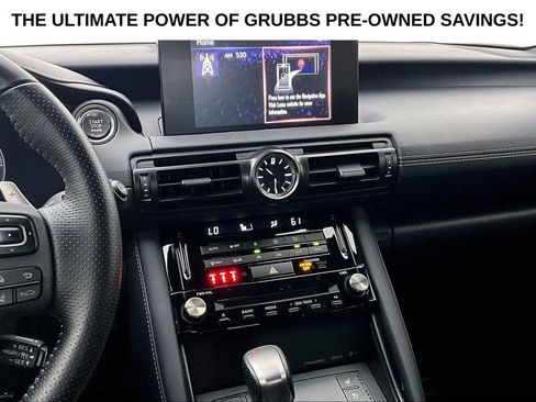 Used 2023 Lexus IS 350 F Sport w/ Memory Package RWD image 8