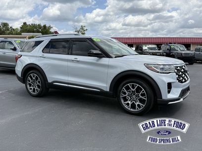Certified 2025 Ford Explorer Platinum w/ Ultimate Package