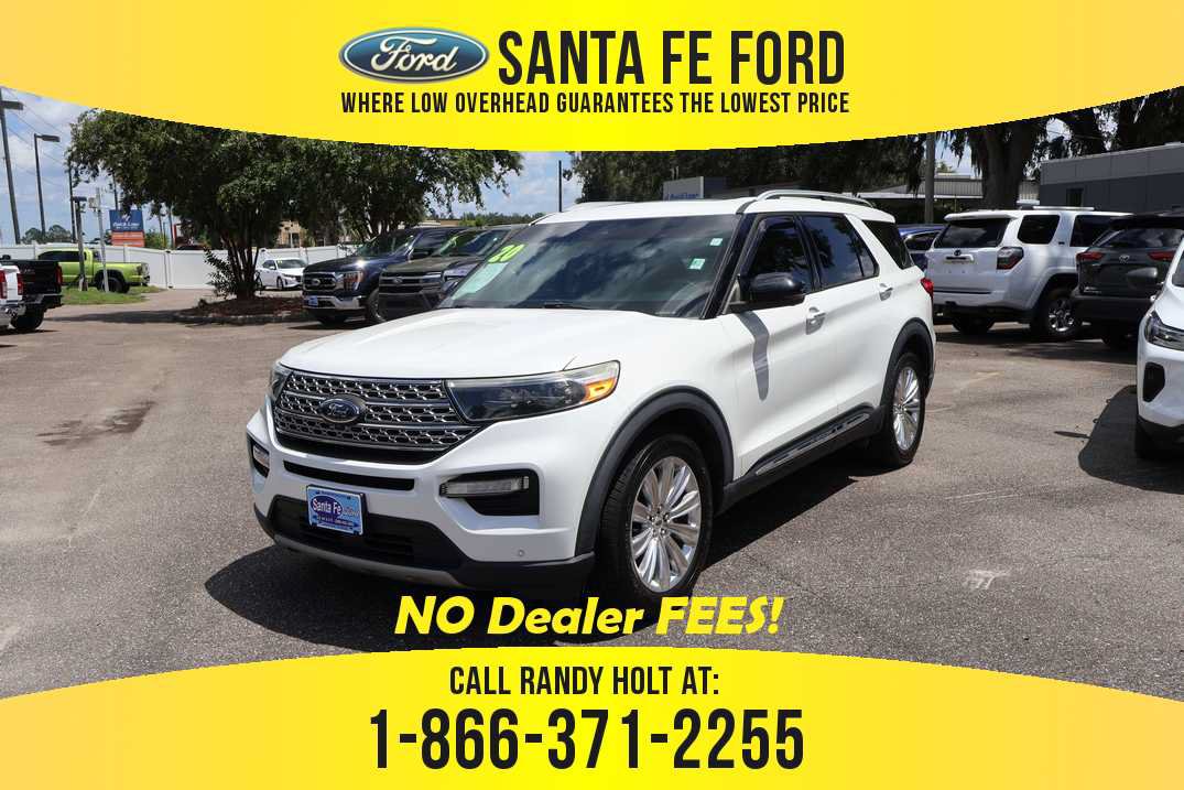 Used 2020 Ford Explorer Limited w/ Class III Trailer Tow Package RWD image 1