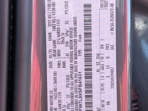 New 2025 Ford F150 Platinum w/ FX4 Off-Road Package image 27