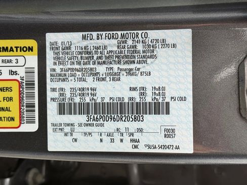 Used 2013 Ford Fusion Titanium image 28