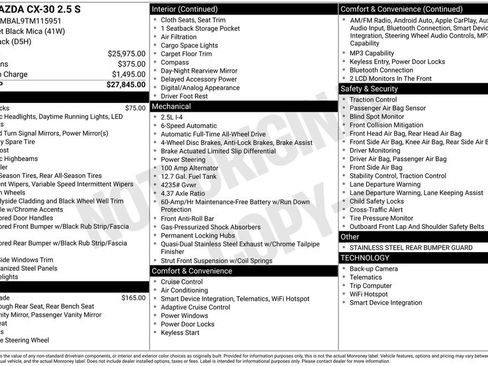 New 2026 MAZDA CX-30 AWD 2.5 S image 4