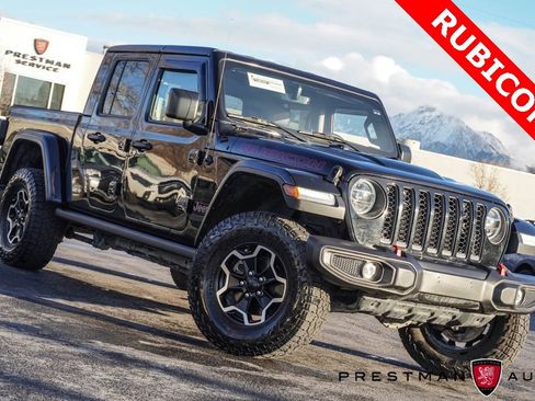 Used 2022 Jeep Gladiator Rubicon w/ LED Lighting Group image 1