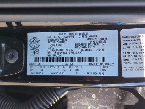 Used 2025 Ford F150 Tremor w/ Tow/Haul Package image 34