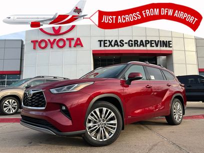 New 2026 Toyota Highlander Platinum