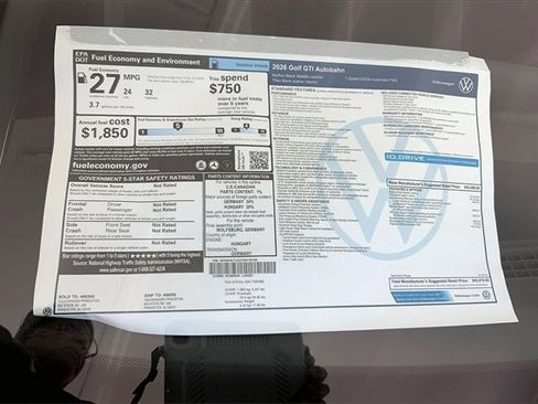 New 2026 Volkswagen GTI Autobahn image 15