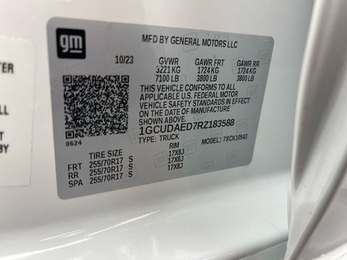 Used 2024 Chevrolet Silverado 1500 W/T w/ WT Safety Package image 33