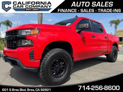 Used 2022 Chevrolet Silverado 1500 Custom w/ LPO, Blackout Package image 1