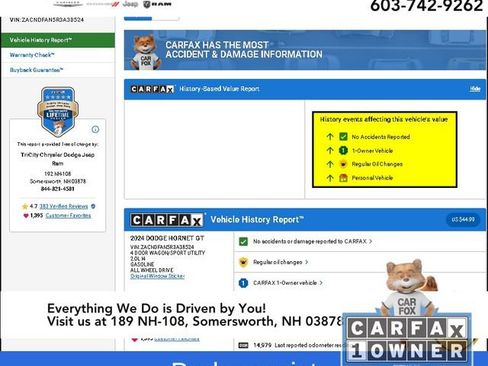 Used 2024 Dodge Hornet GT w/ GT Blacktop Package image 31