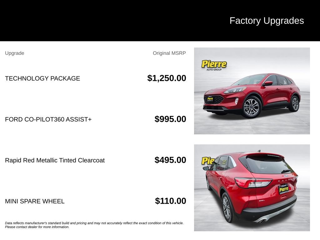 Used 2022 Ford Escape SEL w/ Technology Package FWD image 13