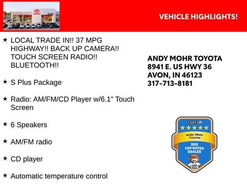 Used 2014 Toyota Corolla S image 2