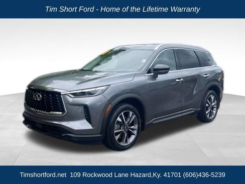 Used 2023 INFINITI QX60 Luxe w/ Cargo Package AWD/4WD image 1
