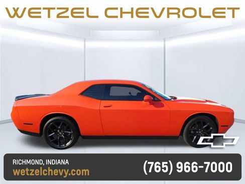 Used 2023 Dodge Challenger SXT w/ Blacktop Package RWD image 2