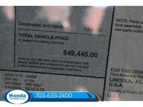 New 2026 Honda Odyssey Touring image 40