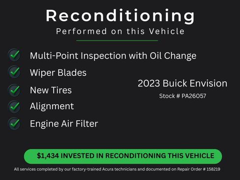 Used 2023 Buick Envision Essence w/ Sport Touring Package AWD/4WD image 4