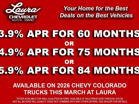 New 2026 Chevrolet Colorado ZR2 w/ Technology Package image 3