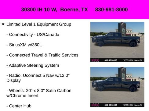 Used 2024 RAM 3500 Limited w/ Night Edition AWD/4WD image 19
