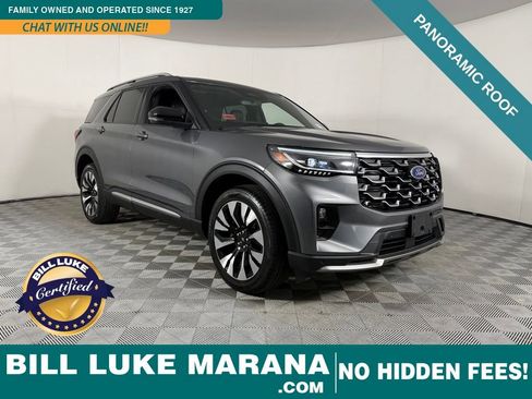 Used 2025 Ford Explorer Platinum w/ LUX Leather Package AWD/4WD image 1