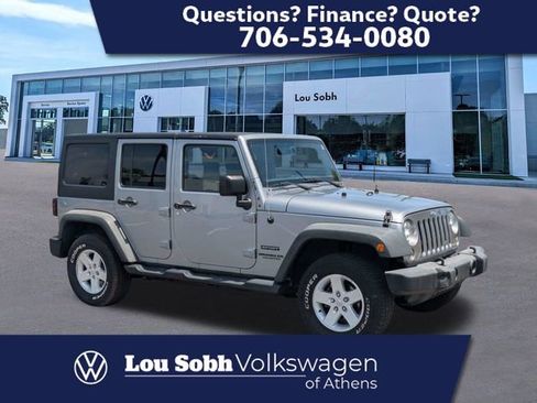 Used 2017 Jeep Wrangler Unlimited Sport w/ Quick Order Package 24S AWD/4WD image 1