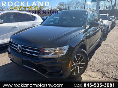Used 2021 Volkswagen Tiguan SE w/ Panoramic Sunroof Package image 1