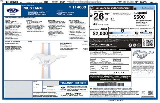 Used 2025 Ford Mustang Premium RWD image 5