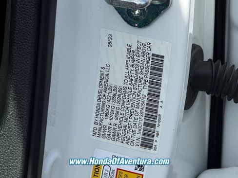 Certified 2023 Honda Accord EX image 21