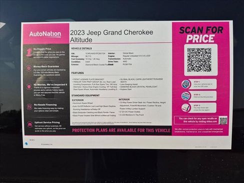 Used 2023 Jeep Grand Cherokee Altitude AWD/4WD image 22