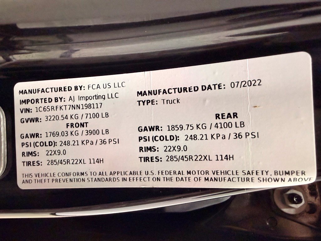 Used 2022 RAM 1500 Limited AWD/4WD image 62