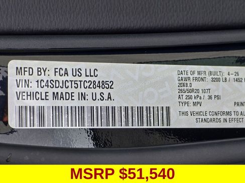 New 2026 Dodge Durango GT AWD/4WD image 42