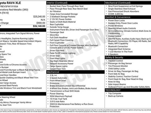 Used 2015 Toyota RAV4 XLE image 3