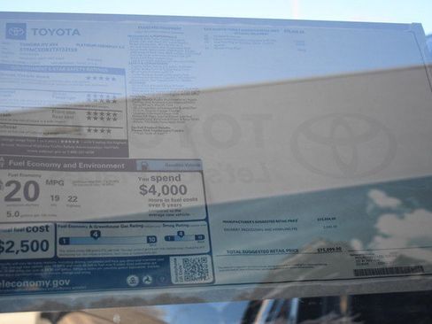 New 2026 Toyota Tundra Platinum image 15