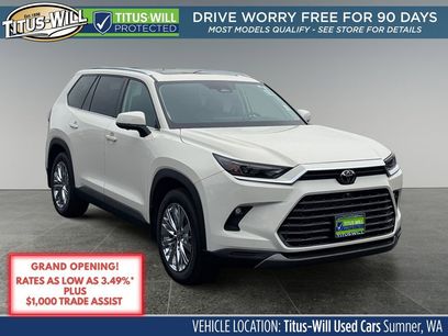 Used 2024 Toyota Grand Highlander Platinum