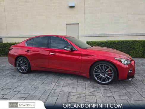 Used 2023 INFINITI Q50 Red Sport 400 RWD image 1