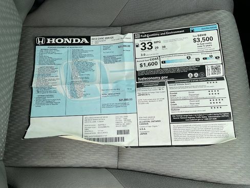 Used 2014 Honda Civic EX image 40