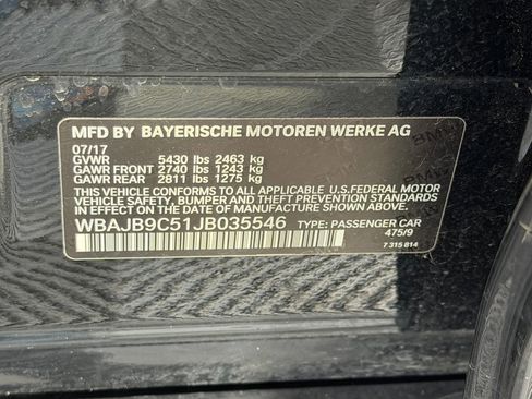 Used 2018 BMW M550i xDrive image 21