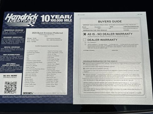 Used 2025 Buick Envision Preferred image 35