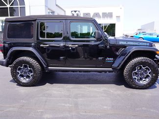 Used 2022 Jeep Wrangler Unlimited Rubicon 4xe w/ Steel Bumper Group AWD/4WD video 2