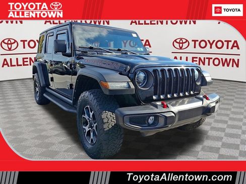 Used 2021 Jeep Wrangler Unlimited Rubicon w/ LED Lighting Group AWD/4WD image 1