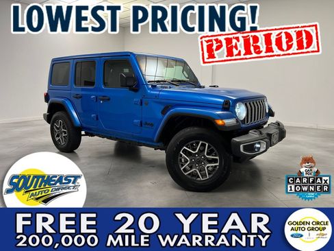 Used 2025 Jeep Wrangler Unlimited Sahara AWD/4WD image 1