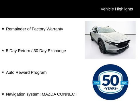 Used 2025 MAZDA CX-30 2.5 Turbo w/ Premium Plus Pkg AWD/4WD image 8