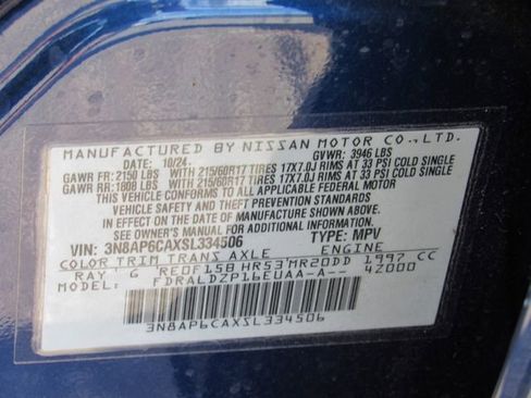 Certified 2025 Nissan Kicks SV w/ SV Premium Package FWD image 21