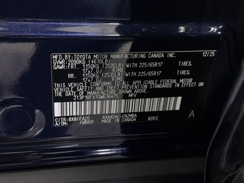 Used 2025 Toyota RAV4 XLE w/ Convenience Package AWD/4WD image 36