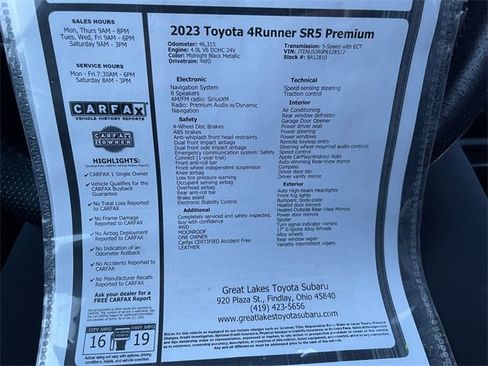 Used 2023 Toyota 4Runner SR5 Premium image 26