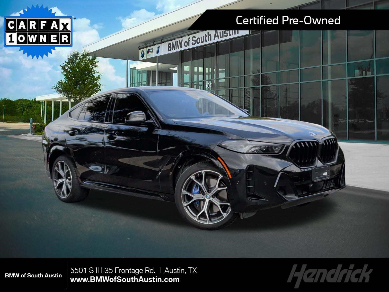 Certified 2024 BMW X6 xDrive40i w/ M Sport Professional Package AWD/4WD image 1