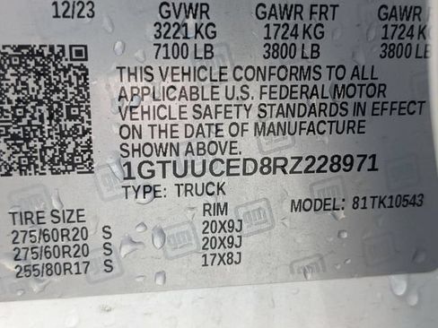 Used 2024 GMC Sierra 1500 Elevation w/ Elevation Premium Package AWD/4WD image 34