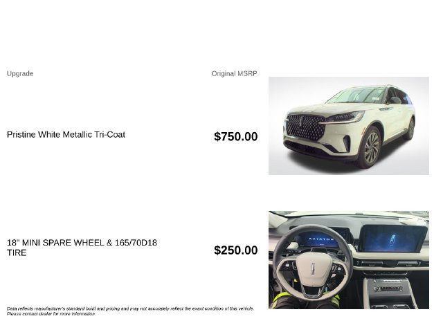 Used 2026 Lincoln Aviator AWD image 3