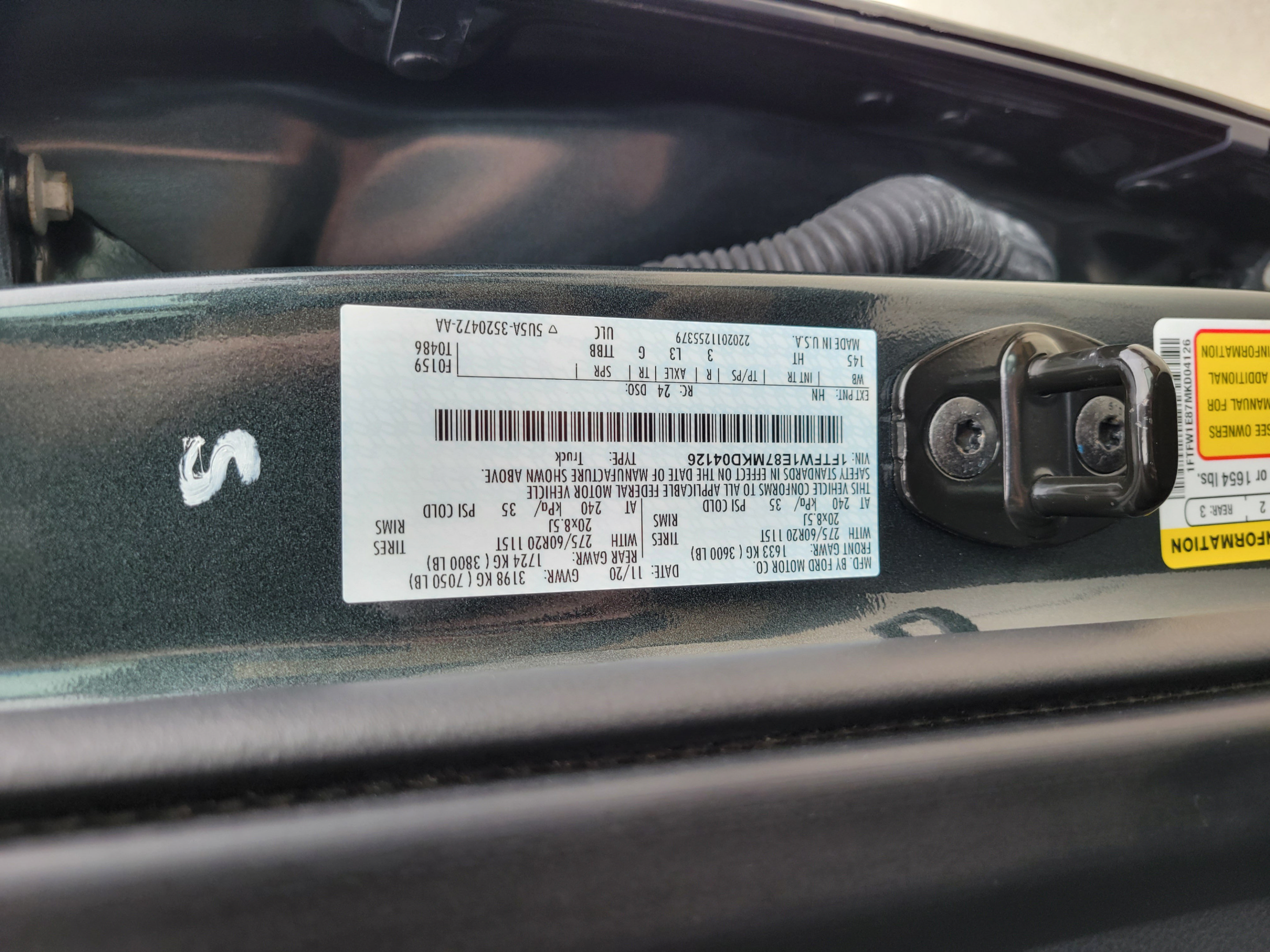 Used 2021 Ford F150 Lariat w/ Equipment Group 502A High AWD/4WD image 32