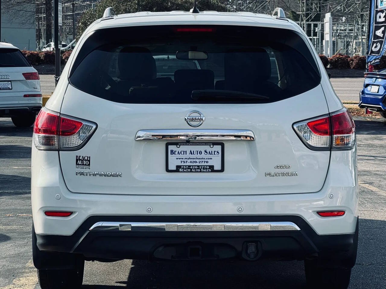 Used 2014 Nissan Pathfinder Platinum AWD/4WD image 8